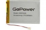 LP4070100   3,7V   3000 mAh  Li-Pol аккумулятор