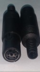 JL- 0728   MINI DIN гнездо  (5 pin) на кабель