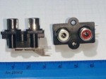 JL- 0375   3 RCA  гнезда на плату