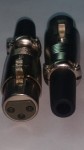 1 - 506  XLR 3-х контактное микрофонное гнездо