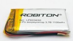 LP603060   3,7V   1100 mAh  Li-Pol аккумулятор