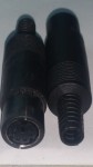 JL- 0728   MINI DIN гнездо  (6 pin) на кабель